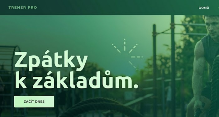 Finální spuštění webových stránek
